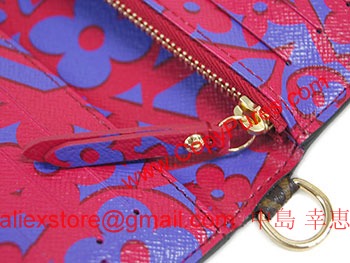 ルイヴィトン　LV　長財布　スウィート・モノグラム　ポルトフォイユ・アンソリット　ローズアンディアン　M90128